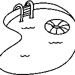 Piscine en béton projeté